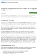 Peligro de enredamiento durante la pesca de la langosta