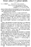 Weekly abstract of sanitary reports  v 3 no 46 November 16 1888