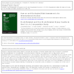 WorkRelated and NonWorkRelated Injury Deaths in the US A Comparative Study