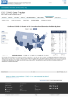 Confirmed COVID19 cases and deaths in US correctional and detention facilities by state January 10 2021