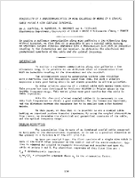 Feasibility of a radiocommunication in mine galleries by means of a coaxial cable having a high coupling impedance