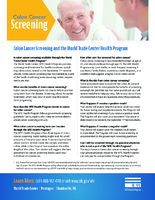 Colon cancer screening and the World Trade Center Health Program 2013