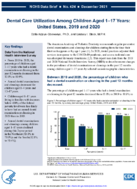 Dental care utilization among children aged 117 years United States 2019 and 2020