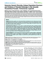 Extensive Genetic Diversity Unique Population Structure and Evidence of Genetic Exchange in the Sexually Transmitted Parasite Trichomonas vaginalis
