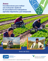 Anexo  Consideraciones para realizar una evaluacin rpida de la comunidad entre trabajadores agrcolas migratorios y por temporada 202201
