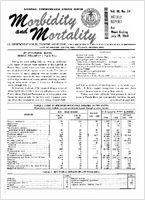 Morbidity and Mortality Weekly Report Vol 18 No 29 week ending July 19 1969