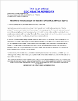 Handheld immunoassays for detection of Bacillus anthracis spores