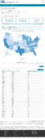 United States laboratory testing Cumulative COVID19 Viral RTPCR Laboratory Tests Performed by StateTerritory January 11 2021
