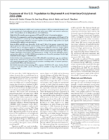Exposure of the US Population to Bisphenol A and 4tertiaryOctylphenol 20032004