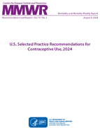 Morbidity and Mortality Weekly Report Recommendations and Reports August 8 2024  Vol 73  No RR3