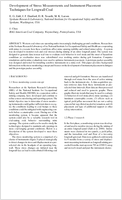 Development of Stress Measurements and Instrument Placement Techniques for Longwall Coal