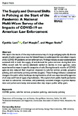 The Supply and Demand Shifts in Policing at the Start of the Pandemic A National MultiWave Survey of the Impacts of COVID19 on American Law Enforcement