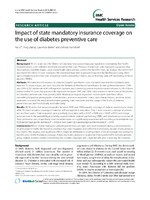 Impact of State Mandatory Insurance Coverage on the Use of Diabetes Preventive Care