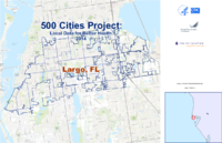 500 Cities Project Local Data for Better Health 2014 Largo FL
