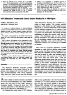 HIV Infection Treatment Costs Under Medicaid In Michigan