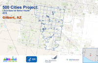 500 Cities Project Local Data for Better Health 2016 Gilbert AZ