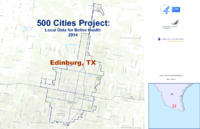 500 Cities Project Local Data for Better Health 2014 Edinburg TX