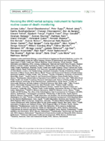 Revising the WHO verbal autopsy instrument to facilitate routine causeofdeath monitoring