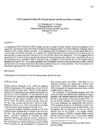 CFD Analysis of Mine Fire Smoke Spread and Reverse Flow Conditions