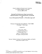 Costs of Occupational Hazards A Microdata Approach
