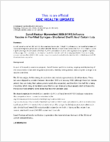 Sanofi Pasteur monovalent 2009 H1N1 influenza vaccine in prefilled syringes  shortened shelf life of certain lots