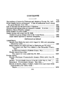 Public Health Reports  v 56 no 32  table of contents