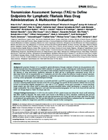 Transmission Assessment Surveys TAS to Define Endpoints for Lymphatic Filariasis Mass Drug Administration A Multicenter Evaluation