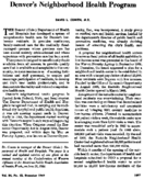 Denvers Neighborhood Health Program