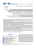 Associations of Depressive Symptoms and Brachial Artery Reactivity among Police Officers