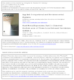 Hard Metal Exposures Part 1 Observed Performance of Three Local Exhaust Ventilation Systems