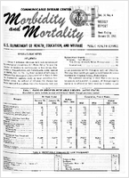 Morbidity and Mortality Weekly Report Vol 14 No 4 week ending January 23 1965