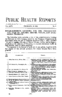 Weekly Reports for FEBRUARY 10 1911