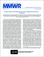 Posible Vinculo Entre La Infeccion Por El Virus Del Zika Y La Microcefalia  Brasil 2015