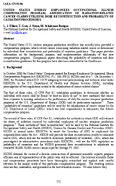 United States Energy Employees Occupational Illness Compensation Program Adjudication of RadiationRelated Cancer Claims Utilizing Dose Reconstruction and Probability of Causation Procedures  2002  Report