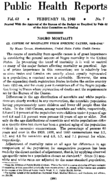 Public health reports  v 63 no 7 FEBRUARY 13 1948