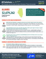 CDCs Investments to Combat Antibiotic Resistance Threats Nationwide Illinois Fiscal Year 2017