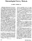 Entomological survey methods