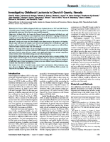 Investigating Childhood Leukemia in Churchill County Nevada