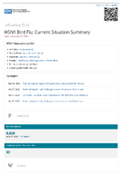 H5N1 bird flu  current situation summary