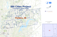 500 Cities Project Local Data for Better Health 2014 Fishers Indiana