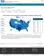 Confirmed COVID19 Deaths in US Correctional and Detention Facilities by State December 1 2020