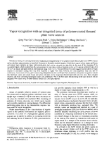 Vapor Recognition with an Integrated Array of PolymerCoated Flexural Plate Wave Sensors