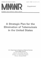 A Strategic plan for the elimination of tuberculosis in the United States