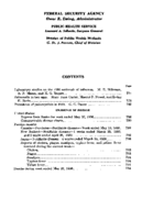 Public Health Reports  v65 no 24  table of contents