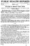 Public health reports  v 32 no 9 MARCH 2 1917
