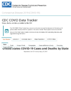 United States COVID19 cases and deaths by state reported to the CDC since January 21 2020 total number of COVID19 cases in the US reported to the CDC by stateterritory Aug 28 2020