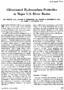 Chlorinated hydrocarbon pesticides in major US river basins