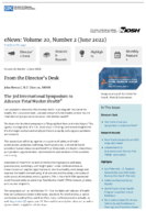 NIOSH eNews Volume 20 Number 2 June 2022