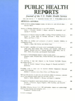 Public Health Reports  v 104  no 5  cover