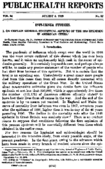 Public health reports  v 34 no 32 AUGUST 8 1919